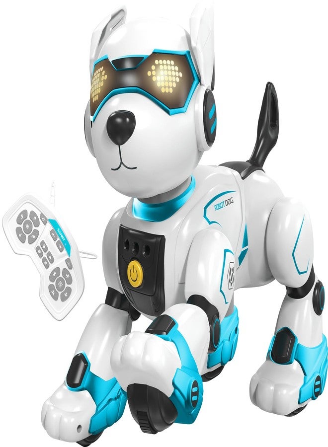 HBUDS Robot Dog Toys for Kids, Remote Control Dog Robot, Voice & Touch Control, Programmable Interactive Robotic Puppy Toy, Sing, Dance, Rechargeable Robo Pet for Boys Girls Ideas - Image 1